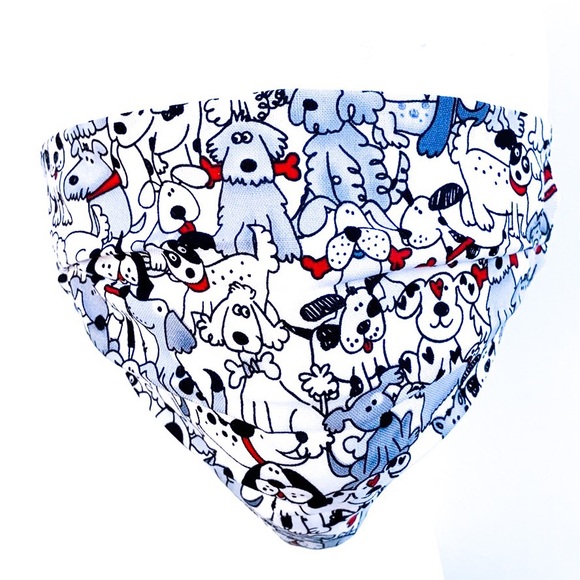 Puppy Dogs Cotton Face Mask Without Filter Pocket - Picture 2 of 4